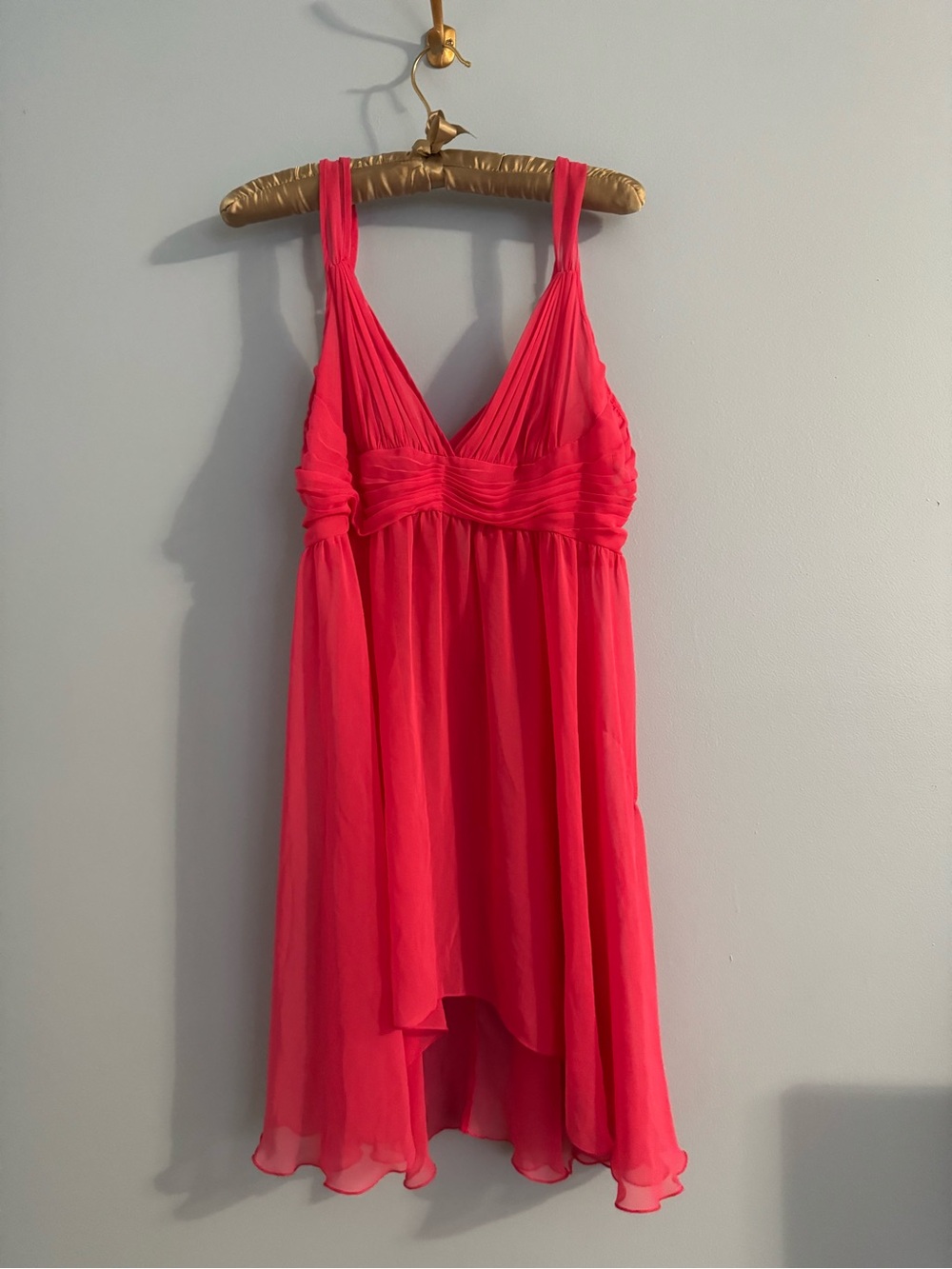 Hot pink sheer victoria’s secret flowy dress size M